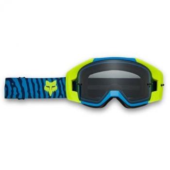 Fox Vue Impression Occhiali motocross specchio blu