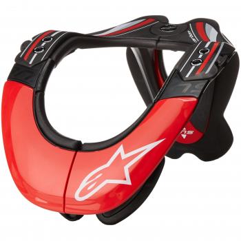Protezioni BNS Tech Carbon ALPINESTARS Nero/Rosso L/XL