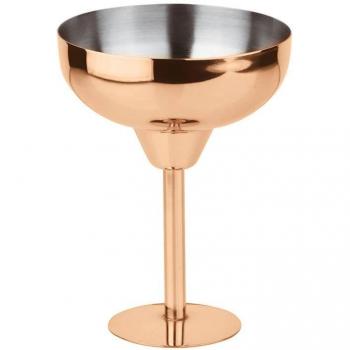 Paderno Coppa Cocktail Margarita 22 cl In Acciaio Inox Color Rame