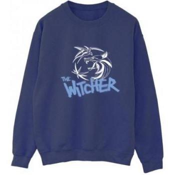 The Witcher Damen Spray Logo Pullover