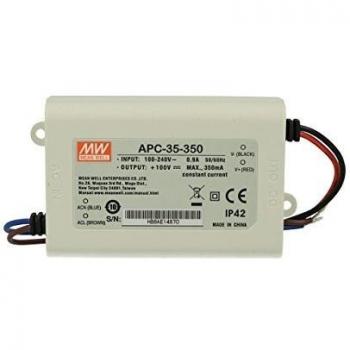 Nome prodotto 2: Transformer LED Driver CC MeanWell APC-35-350 350mA 28V-100V DC 35W Constant Current IP42