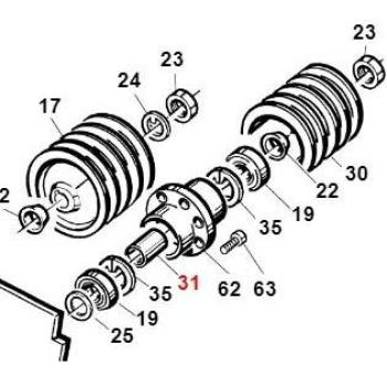 Turbina Girante Distanziale Turbo Gianni Ferrari 01.40.00.0590