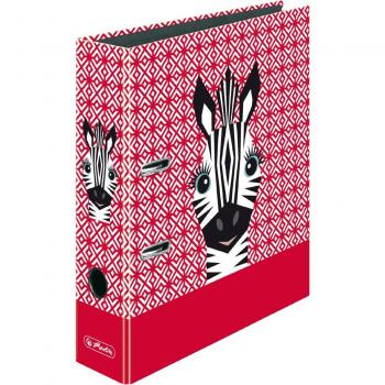 Herlitz Motivordner maX.file Cute Animals Zebra DIN A4