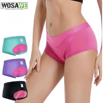 Camiseta Interior de Montar en Bicicleta WOSAWE (Relleno Gel 3D)