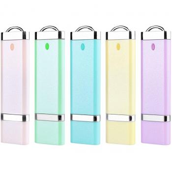 Bright 5 Colors 8GB USB Flash Disk Pack by Kexin