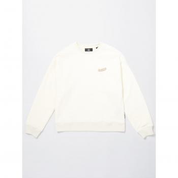 Volcom Kids Sudadera Too Kool Color Blanco Sucio