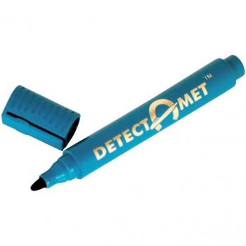Viltstift detectie Detectament rond blauw