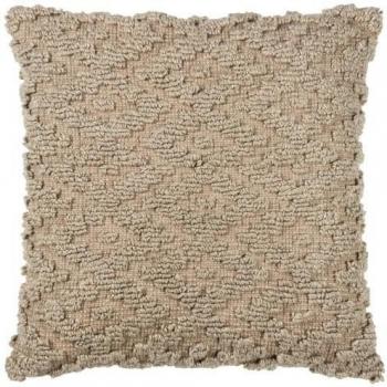 Yard Calvay Kissenbezug 50 cm grob strukturiert