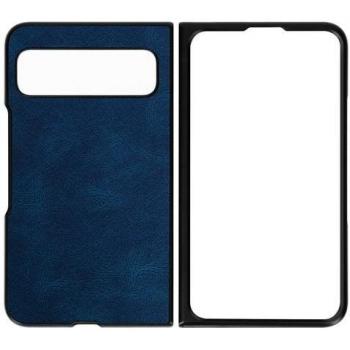 Funda de Polipiel Azul Oscuro para Google Pixel Fold