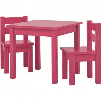 MADS Kindersitzgruppe HoppeKids – Drei‑teiliges Set mit Tisch und zwei Stühlen