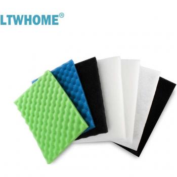 LTWHOME ÉcoFiltres Multi-Poly – Kit Mousse Fine pour Etangs