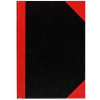 Cumberland A4 Black and Red 100 Page Notebook