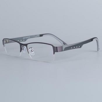 Bellcaca Men's Clear Lens Prescription Glasses Frame 2387