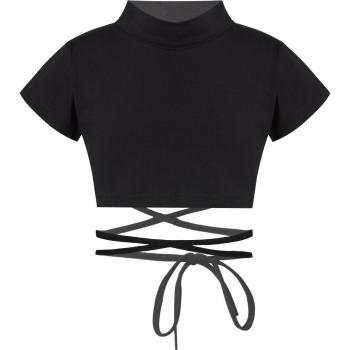 Ballet Kids: Top de Manga Corta para Entrenamiento