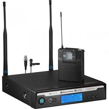Electro-Voice R300-L-C Lavalier Wireless Microphone System - Black