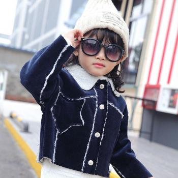 Ropa Casual de Lana con Estrella para Niñas