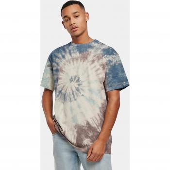 T-Shirt Oversized Tie-Dye Urban Classics - Uomo - Panna - S a 3XL