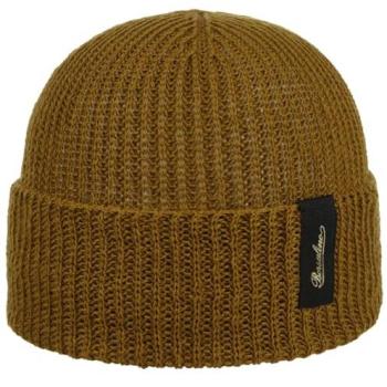 Borsalino Mustard Ladies’ Linen Knitted Beanie – One Size