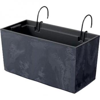 Maceta Urbi Case Antracita 395x185x195