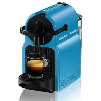 De'Longhi Nespresso Inissia EN80.PBl – Cafetera Programable de 1260 W en Acero Inoxidable y Azul