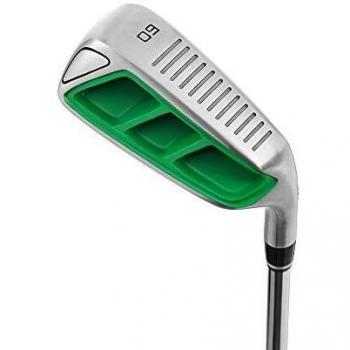 MAZEL Mens Golf Chipper Club,Wedge 45 Degree, Right Handed, 35 Inch (Green Head)