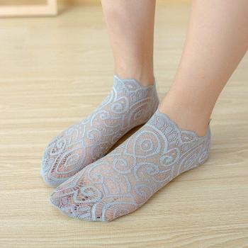 Hollow Out Short Lace Socks for Women