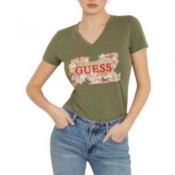 Guess Flower Logo Tee