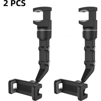 Soporte Ajustable para Móvil en Espejo Retrovisor