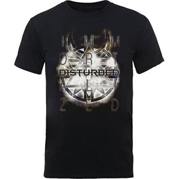Tričko Disturbed „Rock Off“ – Symbol – DISTS07MB XXL
