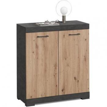 FMD Möbel Sideboard 80 x 90 x 35 cm