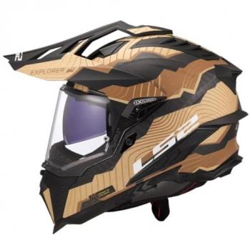 LS2 MX701 Explorer Carbon Trick Casque de motocross taille : M