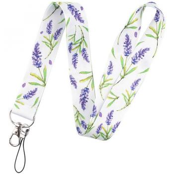 Porte-Clés Fleuré Top en Sangle