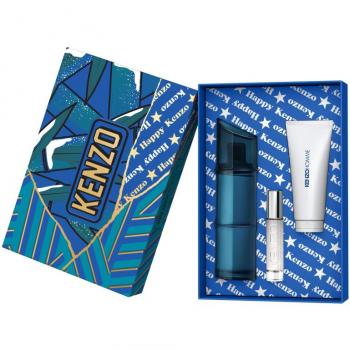 KENZO HOMME Set Regalo Profumo Uomo 110 ml + Travel Spray 10 ml + Gel Doccia 75 ml