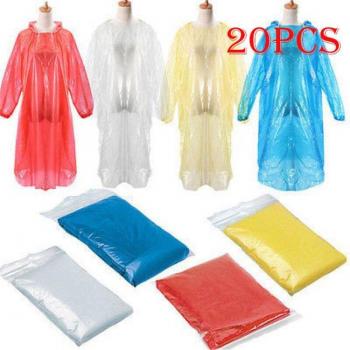 Poncho impermeable de emergencia CARPRIE, para adultos