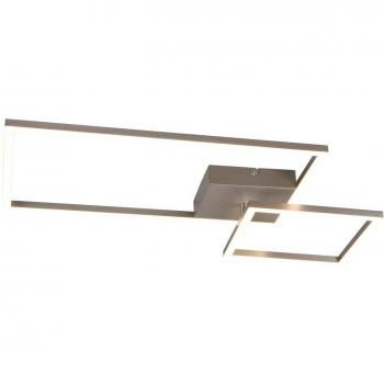 Plafoniera LED Padella 4.000K con finitura nichel