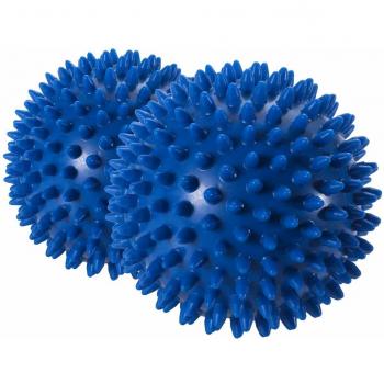 ARTZT vitality Massage-Ball, Igelball Set (2 Stück) Blau 10 cm