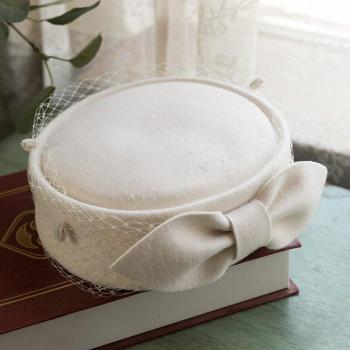 Pure Wool Felt Fedora Hat