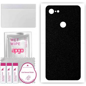 Protector de piel APGO Matte Black Wrap para Google Pixel 3 XL – Lámina de vinilo