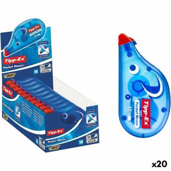 Korrigeringstejp TIPP‑EX Pocket Mouse 10 m, 4,2 mm – 20 plåster