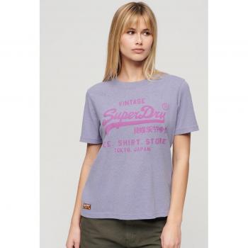 Camiseta Relaxed Fit Superdry Mujer