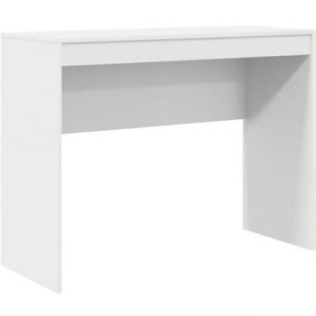 Medium Simple White Particle Desk