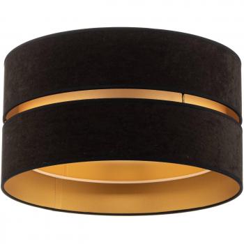 Duolla Duo Black and Gold Ceiling Light, Ø40cm