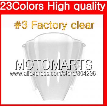 KAWASAKI NINJA ZX9R Windshield Chrome Black Clear Smoke