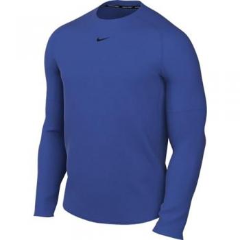 Nike Dri-Fit Camiseta De Manga Larga Hombres - Azul