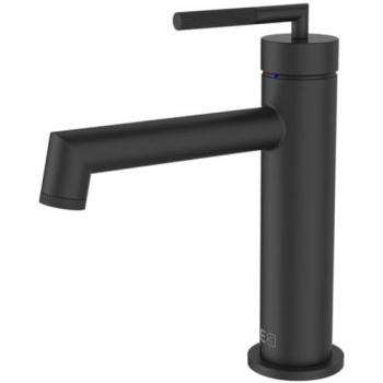 Essebagno Portofino Miscelatore Lavabo Basso Nero Opaco