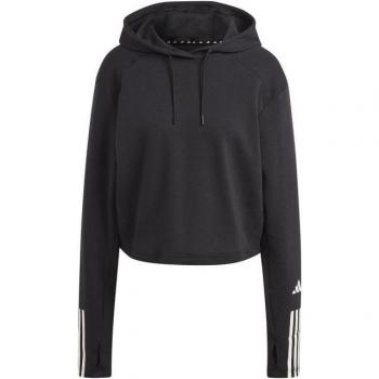 Adidas Sudadera Mujer 3S Negro: Elegancia Deportiva
