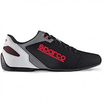 Sparco SL-17 Sportliche Sneakers Schwarz-Rot