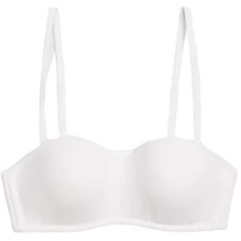 Ysabel Mora Sujetador bandeau blanco para jóvenes