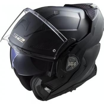 LS2 FF901 Advant X Sólido Casco - Negro (XL)