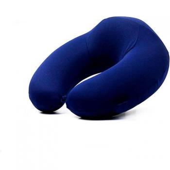 Memory Foam Travel Neck Pillow - Breathable U-Shape for Office Naps